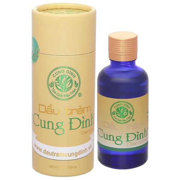 Dầu tràm Cung Đình Diamond giúp kháng khuẩn, giảm đau nhức xương, khớp
